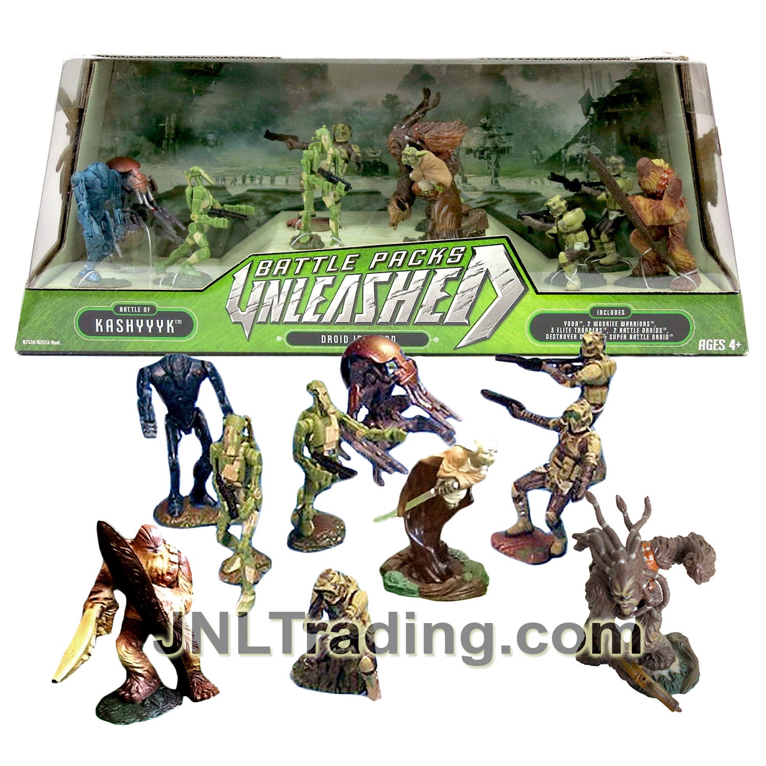 Year 2007 Star Wars Revenge of the Sith Unleashed Figure