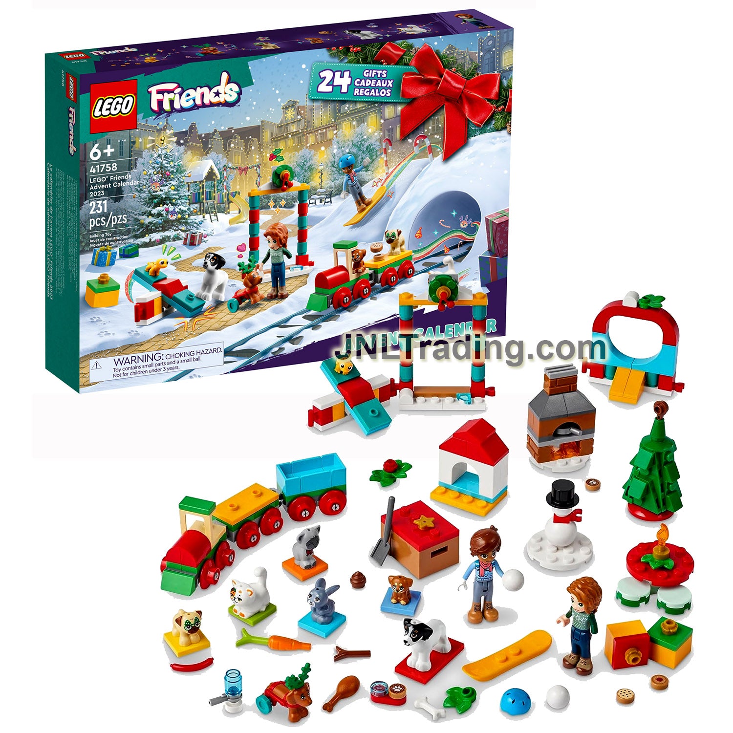 Year 2023 Lego Friends Set 41758 - ADVENT CALENDAR with