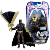 Year 2008 DC Comics The Dark Knight Series 5 Inch Tall Figure - BRUCE TO NINJA BATMAN with Costume, Gauntlet Machete and Fan Blade