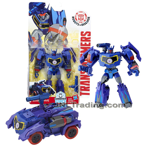 Year 2016 Transformer Robots In Disguise Combiner Force Series Warriors Class 5.5 Inch Tall Figure - SOUNDWAVE with Blaster (Armor Car)