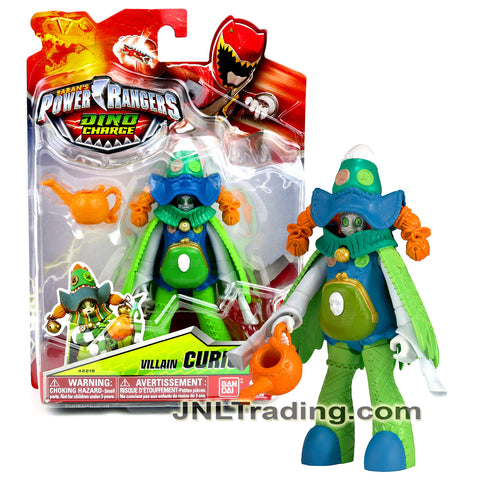 Year 2015 Saban's Power Rangers Dino Charge Series 5 Inch Tall Action Figure - Villain CURIO with Pumpkin Shape Watering Can