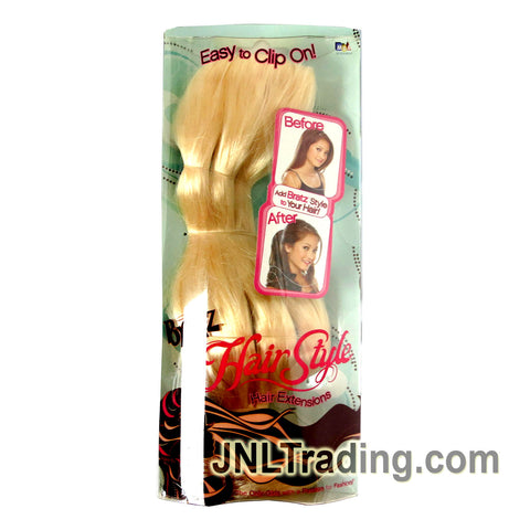 MGA Entertainment Bratz Hair Style Series Accessories - HAIR EXTENSIONS (Blonde) with Easy Clip