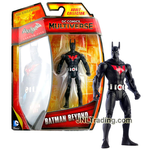 Year 2014 DC Comics Multiverse Batman Arkham City Series 4 Inch Tall Action Figure - BATMAN BEYOND CDW51