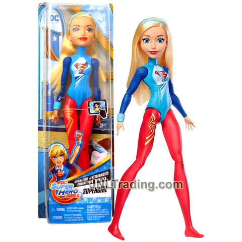 Year 2017 DC Comics Super Hero Girls Series 12 Inch Tall Figure - Gymnastics SUPERGIRL FJG64