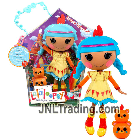 Lalaloopsy Sew Magical! Sew Cute! 12 Inch Tall Button Doll - Feather Tell-a-tale with Pet Totem Bears Plus Bonus Poster Inside
