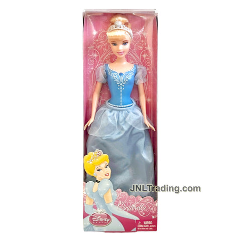 Year 2010 Disney Princess Basic Series 12 Inch Doll - CINDERELLA V0302 with Tiara