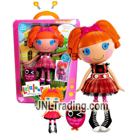 Lalaloopsy Sew Magical! Sew Cute! Limited Edition 12 Inch Tall Button Doll - Bea Spells-a-Lot with Pet Owl and Mini 3 Inch Doll