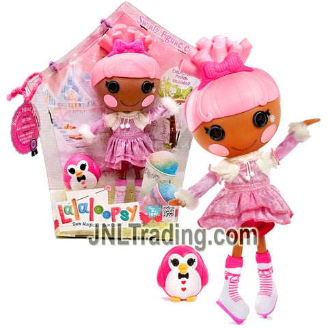 Lalaloopsy Sew Magical! Sew Cute! 12 Inch Tall Button Doll - SWIRLY FIGURE EIGHT with Pet Penguin Plus Bonus Poster Inside