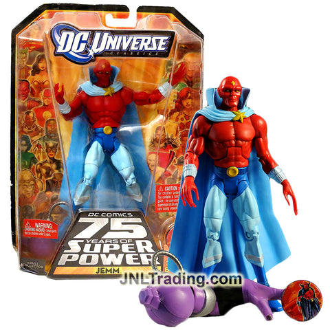 Year 2010 DC Universe Wave 15 Classics Series 6 Inch Tall Figure #3 - JEMM with Validus Left Arm and Collector Button