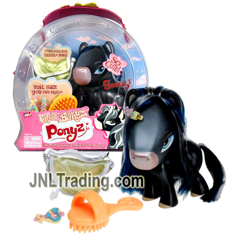 MGA Entertainment Bratz Babyz Ponyz Series 5 Inch Tall Horse Figure - SASHAY with Saddle Bag, Hairpins and Hairbrush