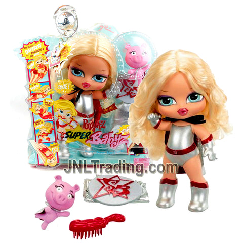 MGA Entertainment Bratz Super Big Babyz Series 13 Inch Electronic Doll - CLOE with Sidekick Angel The Super Pig and Hairbrush Plus Bonus Cape For You