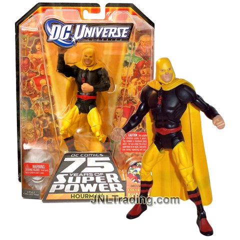 Year 2010 DC Universe Wave 14 Classics Series 6 Inch Tall Figure #5 -  HOURMAN with Ultra Humanite's Head & Lower Torso Plus Collector Button
