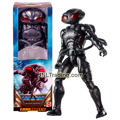 Year 2018 DC Comics Aquaman Series 12 Inch Tall Figure - BLACK MANTA FXF93 with 11 Points of Articulation