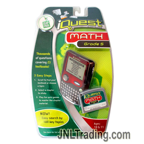 Leap Frog iQuest Cartridge Grade 5 Math