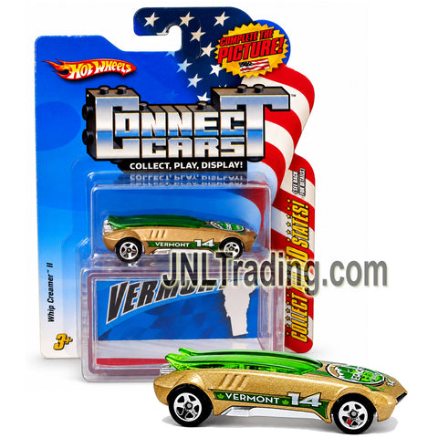 Year 2008 Hot Wheels Connect Cars Series 1:64 Die-Cast Car Set #14 - Vermont Gold Whip Creamer II  N4167