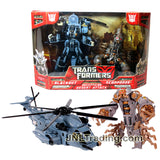 Year 2007 Transformers Movie Series 2 Pack Figure Set - DECEPTICON DESERT ATTACK with Voyager BLACKOUT, Mini Scorponok and Deluxe SCORPONOK