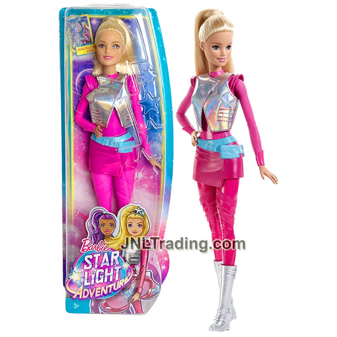 Year 2015 Barbie Star Light Adventure Series 12 inch Doll - BARBIE DLT40 in Pink Suit with Silver Vest