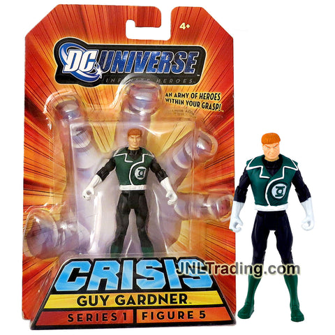 Year 2008 DC Universe Series 1 Infinite Heroes Crisis 4 Inch Tall Action Figure #5 - Hero Green Lantern GUY GARDNER