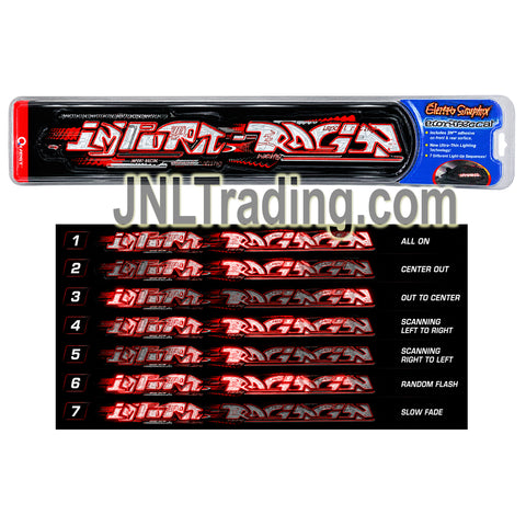Quest Electro Graphix Exo-Mega Import Racing' 12V Light-Up Rear Window Decal 7 Lighting Sequences NOS