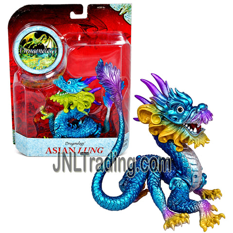 Year 2006 Sababa Toys Series I Dragonology Fantasy Creature Collectible 6 Inch Tall Dragon Figure - ASIAN LUNG