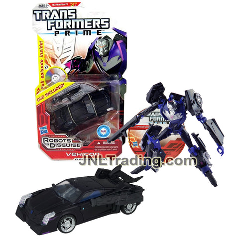 Year 2012 Transformer Robots in Disguise Prime Series Deluxe Class 6 Inch Tall Figure - VEHICON with Blaster Cannon + DVD (Pursuit Car)