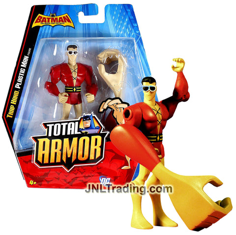 Year 2010 DC Batman The Brave and The Bold Total Armor Series 5 Inch Figure - PLASTIC MAN W1670 with with Trap Hand
