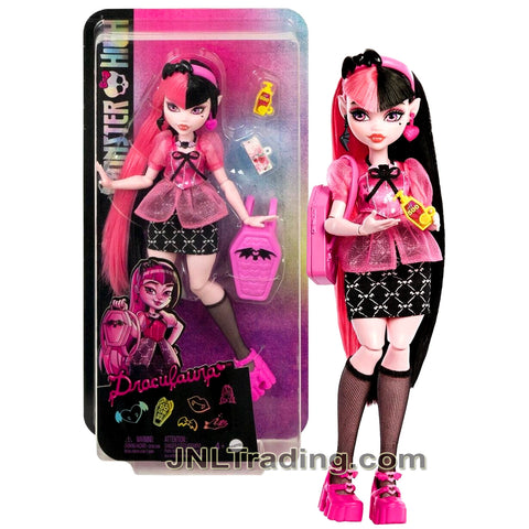 Year 2022 Monster High Day Out Series 10 Inch Doll - DRACULAURA with Backpack