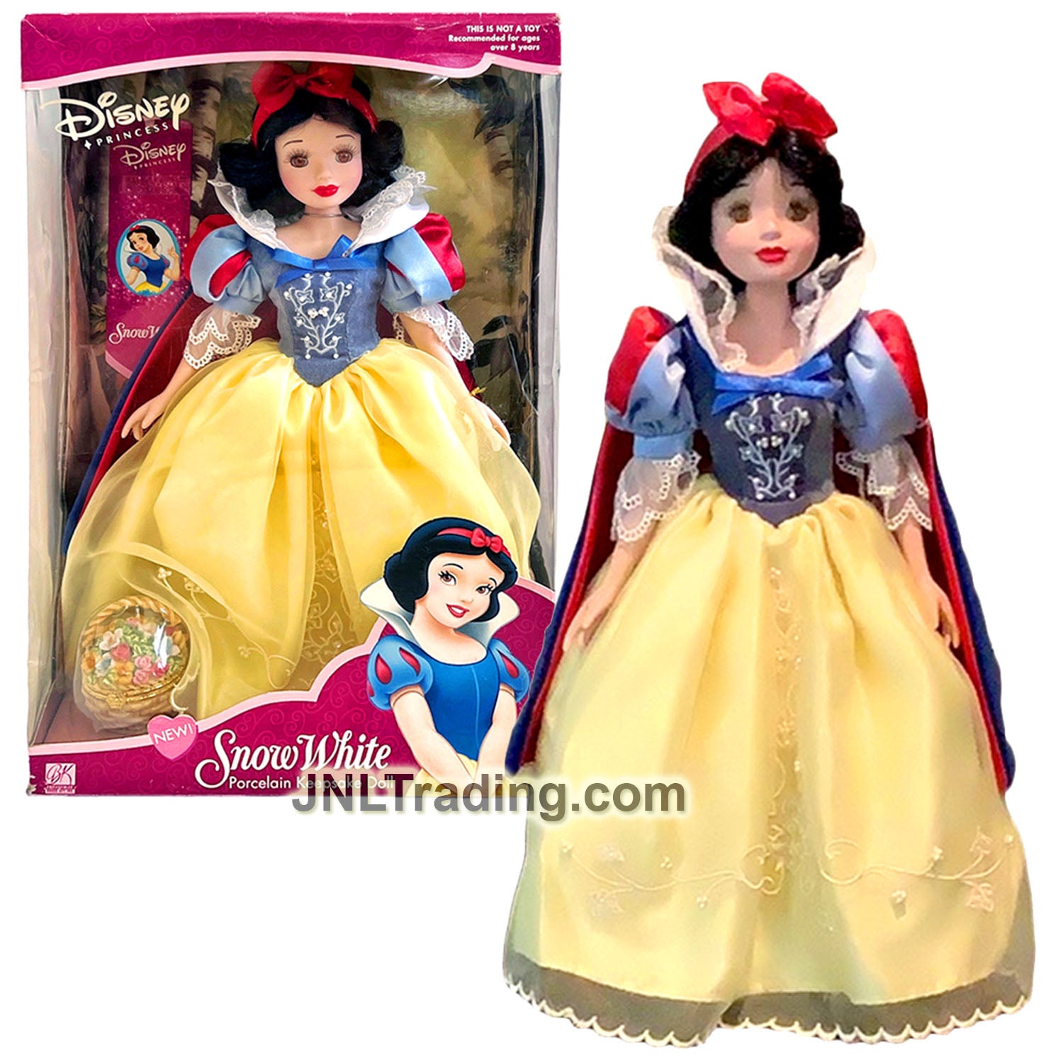 Hot disney princess snow white porcelain keepsake doll Discount