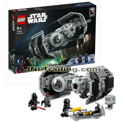 Year 2023 Lego Star Wars Set 75347 - TIE BOMBER with Darth Vader, Vice Admiral Sloane, Pilot and Gonk Droid (625 Pcs)