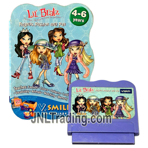 VTech V.Smile Smartridge Lil' BRATZ Friends, Fashion and Fun (Teaches: Colors, Patterns, Logic, Counting, Vocabulary, Animals, Matching, Memory)