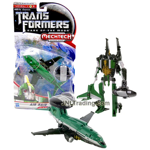 Year 2011 Transformers Dark of the Moon Series Deluxe Class 6 Inch Tall Figure - Autobot AIR RAID with Shield Blaster (Recon Jet)