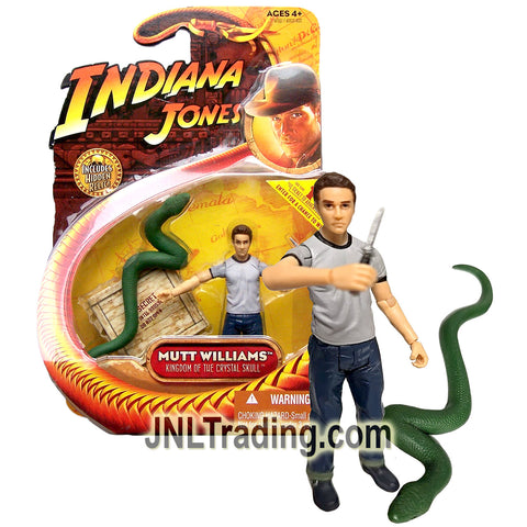 Indiana Jones Kingdom of the crystal skull Mutt Williams with Snake Action Fi Indiana Jones Kingdom of the crystal skull Mutt Williams with Snake Action Fi