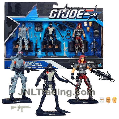 Year 2015 JOE 50th Series Pack Inch Tall Figure Set