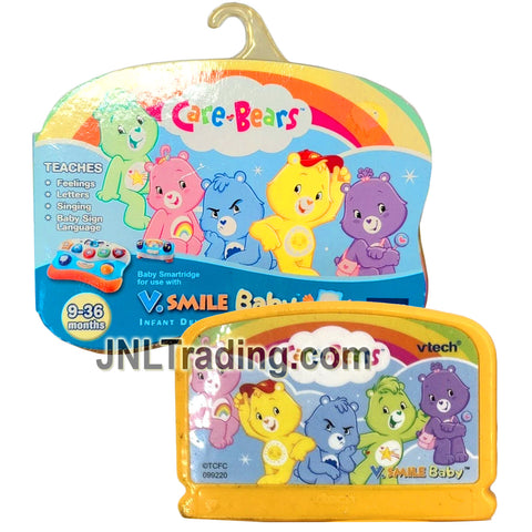 Year 2008 VTech V.Smile Baby Smartridge Infant Development System CARE BEARS (Teaches: Feelings, Letters, Singing and Baby Sign Language)