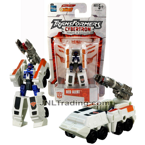Year 2005 Transformers Cybertron Series Legends Class 3 Inch Tall Figure - Autobot Medic and Technical Expert RED ALERT (Mobile Missile Launcher)