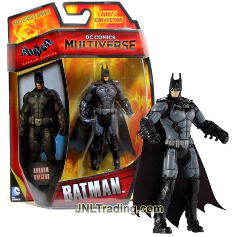 Year 2014 DC Comics Multiverse Series 4 Inch Tall Action Figure - Arkham Origins BATMAN CDW40