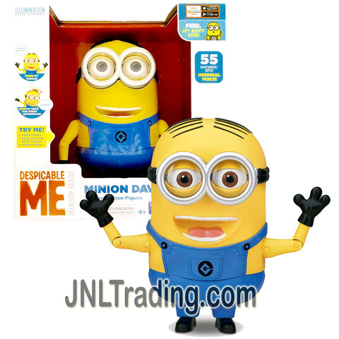Thinkway Toys Despicable Me Minion Dave Talking Electronic Action Figure with 55 Sayings & Sound Effects and Banana Mode 20159