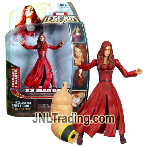 Year 2006 Marvel Legends Blob Series 6 Inch Figure - X3 JEAN GREY with Blob's Right Arm