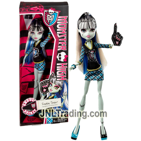 Year 2013 Monster High Ghoul Spirit Series 11 Inch Doll Set - Frankie Stein Daughter of Frankenstein with Foam Hand