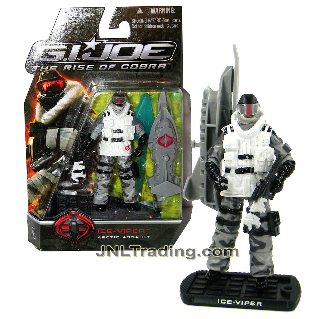 Year 2009 GI JOE Movie The Rise of Cobra Series 4 Inch Figure - Arctic ...