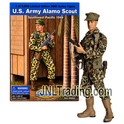 Year 2002 Gearbox WWII Limited Edition 12 Inch Soldier Figure - U.S. Army Alamo Scout 1944 Southwest Pacific