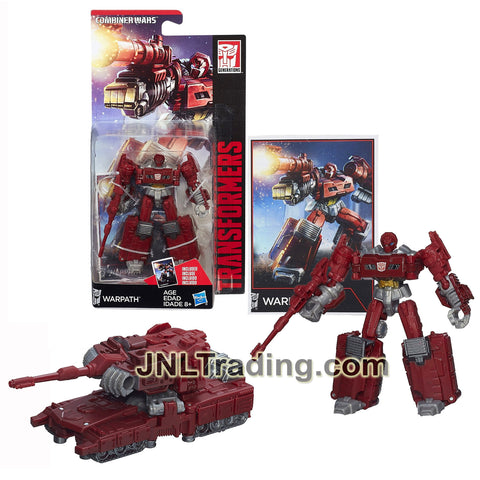 Year 2014 Transformers Generations Combiner Wars Legends Class 4 Inch Figure - Autobot WARPATH with Collector Card (Tank)