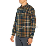 Eddie Bauer Men's Bristol Plaid Soft Flannel Shirt 100% Cotton