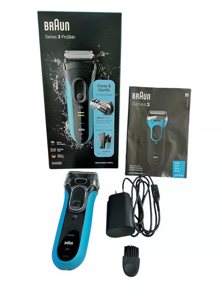 Braun Electric Series 3 ProSkin 3040S Wet & Dry Precision Shaver/Trimm ...