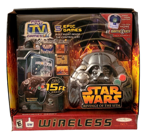 Plug & Play TV Games Star Wars Revenge of The Sith Jakks Pacific 5 Epic Game