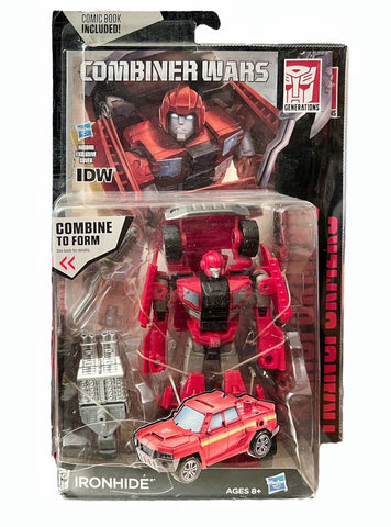 Transformers Generations Combiner Wars Deluxe Class 5-1/2" Tall Figure - IRONHIDE (DAMAGE BOX)