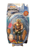 2006 Avatar KING BUMI 7" Action Figure Mattel The Last Air Bender (Damage Box)