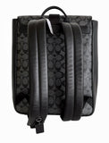 Coach Men’s Blaine Backpack In Signature Canvas (black) MSRP $598