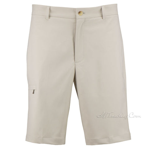 Greg Norman Men's Flat Front Lightweight Performance Golf Shorts Pants $65