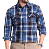 G.H. Bass & Co. 100% Cotton Men Durable Mountain Twill Woven Shirt